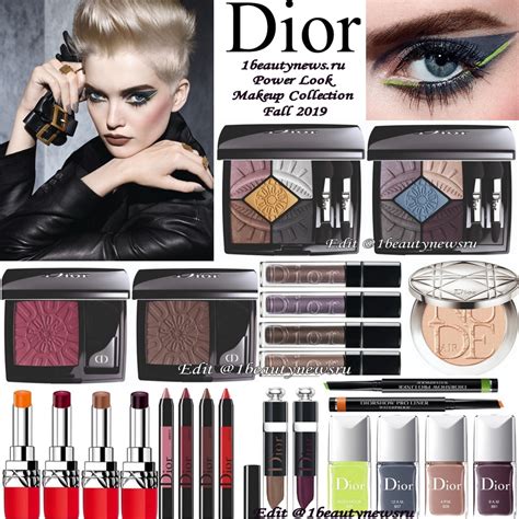 Makeup look: Dior fall.